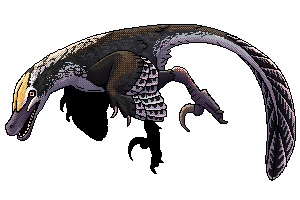 pixel velociraptor